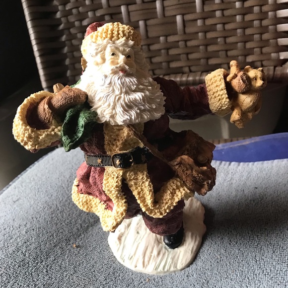 Old Saint Nick Santa Claus Christmas Statue 7” Tall Vintage - Picture 1 of 5